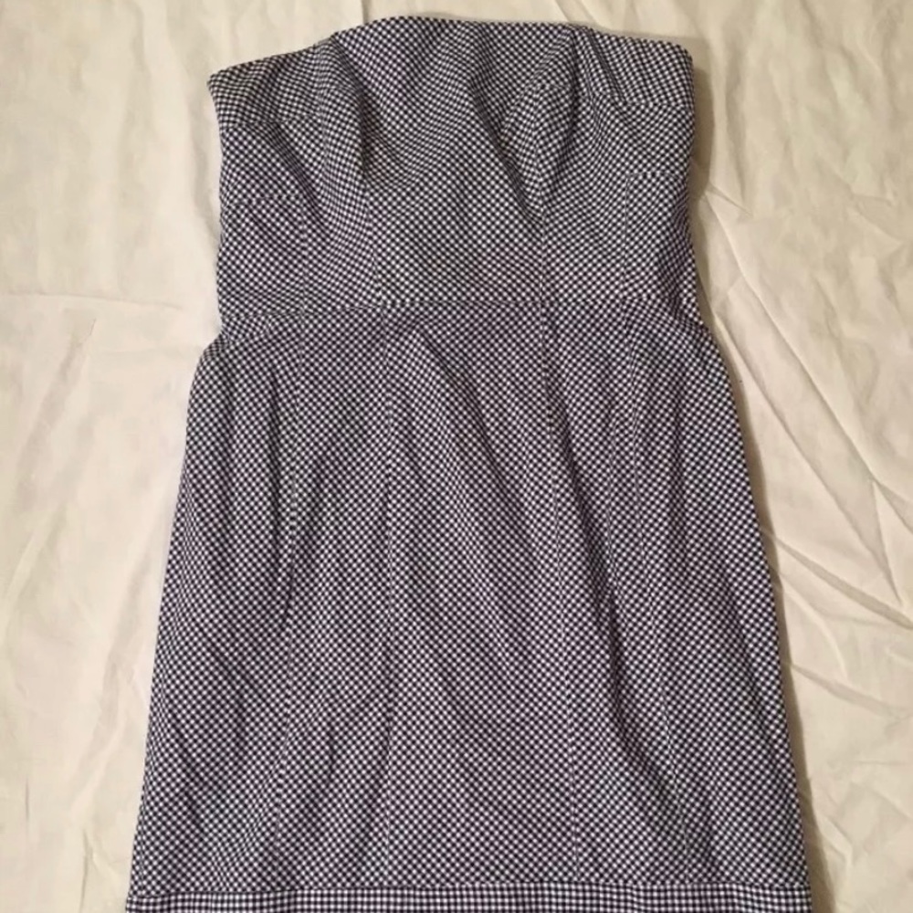 Shoshanna Blue Gingham Dress 6